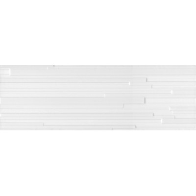 Плитка 60174 Бьянка белый матовый полоски 20x60x0.9