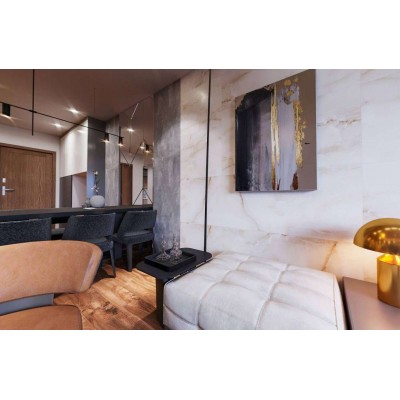 Керамогранит AB 1056G Snow Onix Pink gloss 1200x600