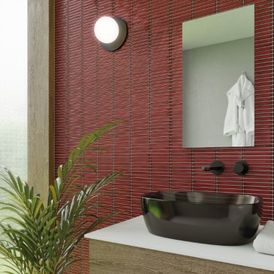 Плитка 133478 Osaka Bars White 12,5x25