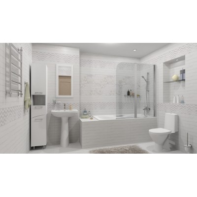 Плитка 1064-0098 Шебби Шик декор серый 20х60