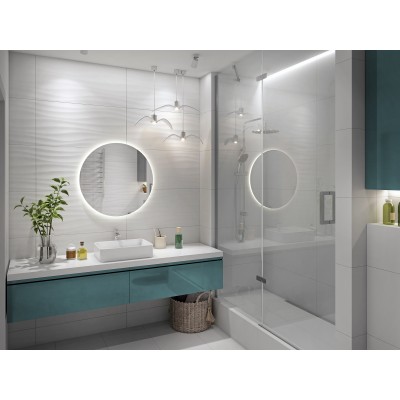 Керамогранит GT40805853MR Princess GT Белый волна 40x80