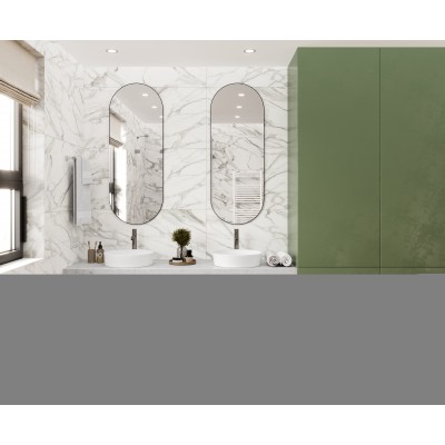 Плитка 48046R Angel blanco глянцевый обрезной 40x80