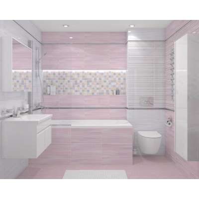 Плитка 34013 Spring голубой 25х50