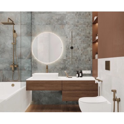 Мозаика LPD2MSA003BR Betone grey матовый 30х30