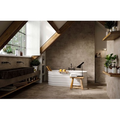 Плитка 8A3B Aix 3D Row Blanc 40x80