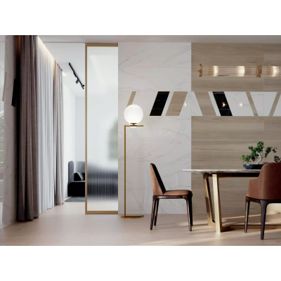 Плитка ID129 Декор Бертран 1 микс 40x120