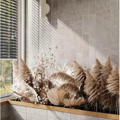 Плитка 9048 Борго серый светлый матовый 8,5x28,5