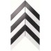 Плитка 9SCL Marvel Chevron Cold Wall 30,5x25