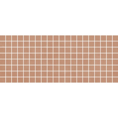 Мозаика MM7254 Декор Каннареджо мозаичный оранжевый матовый 20x50x0,8