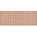 Мозаика MM7254 Декор Каннареджо мозаичный оранжевый матовый 20x50x0,8