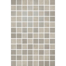 Плитка MM8346 Декор Туф мозаичный бежевый светлый глянцевый 20х30