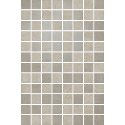 Плитка MM8346 Декор Туф мозаичный бежевый светлый глянцевый 20х30