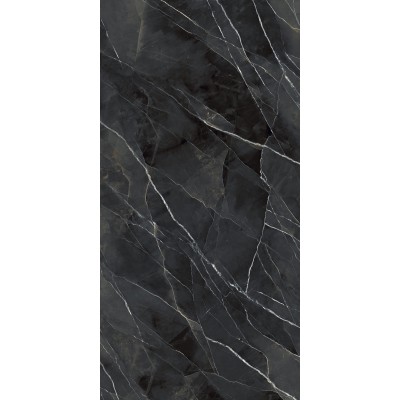 Керамогранит LAMFFM0209_IT Diamond Calacatta Black Lucidato Starlit Book Match A 12+ 162x324