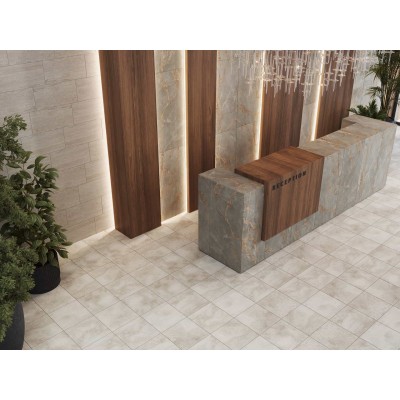 Мозаика Мозаика EE01 Seed Light Grey Неполированный (5х5) 30x30