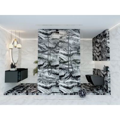 Мозаика Mosaic Detroit Black 9.5х9.5 300x300