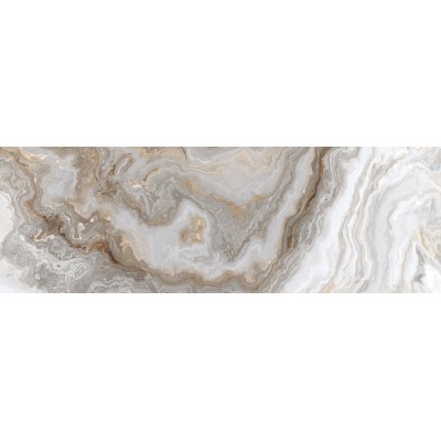 Плитка GL10B Hypnose Grey B glossy 30x90