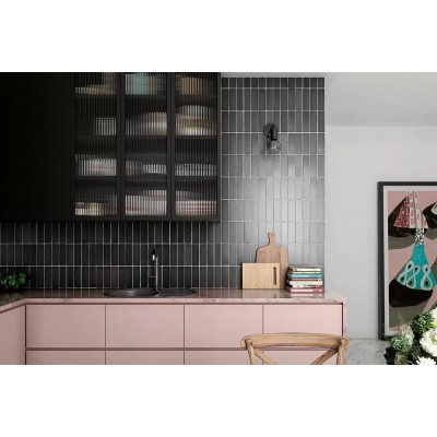 Плитка 24962 MAGMA BLACK COAL 6,5X20