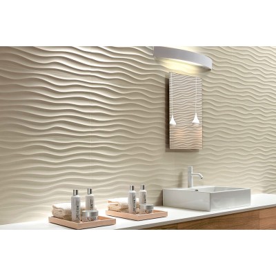 Плитка 8DSA (8DSS) 3D Wall Solid Sand Matt. 40x80