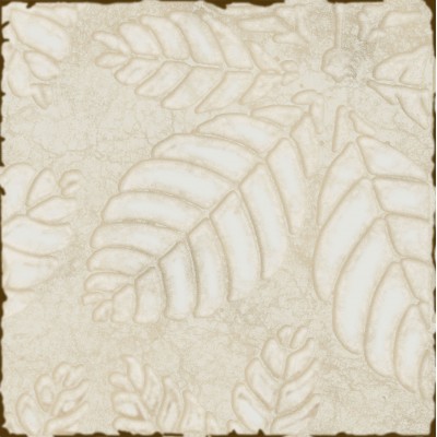 Плитка KMD2SFB004BN Декор Агдаль 1 бежевый светлый глянцевый структура 15x15x0,9