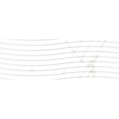 Плитка 31788 Dual White Decor SP/33,3x100/R 33,3x100