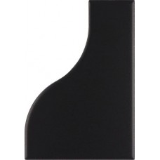 Плитка 28861 Curve Black Matt 8,3x12