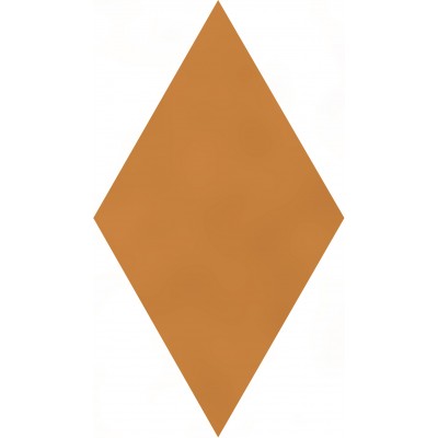 Плитка KMD2SRB006BN Декор Риад оранжевый глянцевый 13,5x7,8x0,9