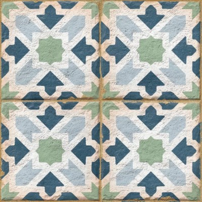 Керамогранит ENPTR6008MT2020 Morocco Cobalt Matt 200х200х8