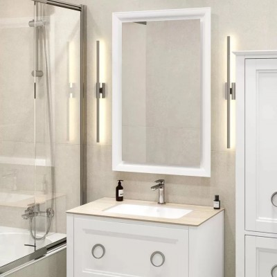 Плитка FME013R Плинтус Монсеррат серый светлый матовый обрезной 20х40