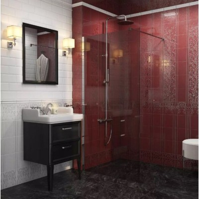 Плитка HGD/C565/5293 Барберино 1 бордо глянцевый 20x20