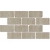 Мозаика BR034 Бордюр Сан-Марко мозаичный бежевый матовый обрезной 46,5x26,5x0,9