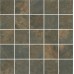 Плитка MM12132 Рамбла коричневый мозаичный 25x25