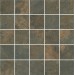 Плитка MM12132 Рамбла коричневый мозаичный 25x25