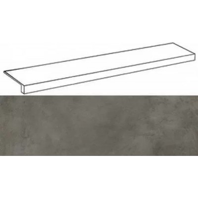 Ступени 620070001285 Millenium Black фронтальная 33x80