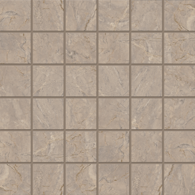 Мозаика BR02 Bernini Beige Мозаика неполированная (5х5) 30x30