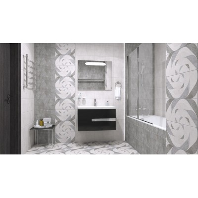 Плитка 1045-0126 Лофт Стайл светло-серая 25х45