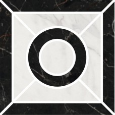 Керамогранит ID94 Фрагонар наборный чёрный 9.9*9.9