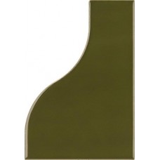 Плитка 28850 Curve Garden Green Gloss 8,3x12
