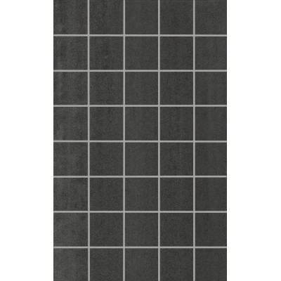 Плитка KMD2PTG011BN Декор чипсет Ломбардиа антрацит матовый 25x40x0,8