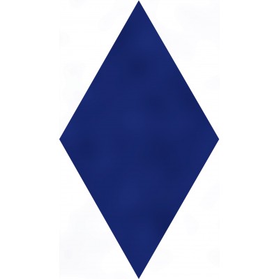 Плитка KMD2SRB009BN Декор Риад синий глянцевый 13,5x7,8x0,9