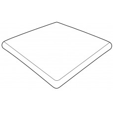 Клинкерная плитка 906165 Ступень угловая Petra Anti-Slip Orce 33x33