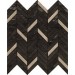Мозаика AEPR Marvel Absolute Brown Mosaico Twill Lappato 30x31