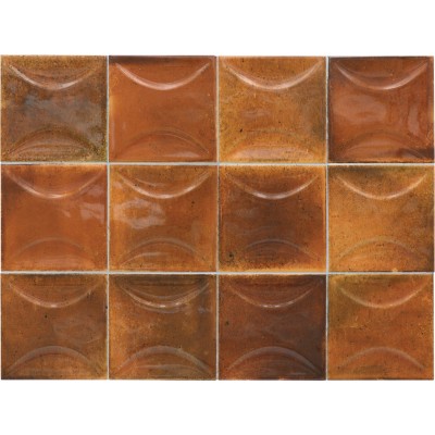 Плитка 30029 Arco Burnt Red 10х10