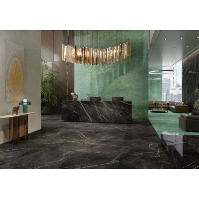 Керамогранит AFXT Marvel Calacatta Black Lappato 60x120