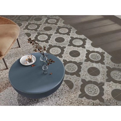 Ступени KM6060G0021RGCF Ступень фронтальная клееная Бричиола чёрный матовый обрезной 33x60x0,9