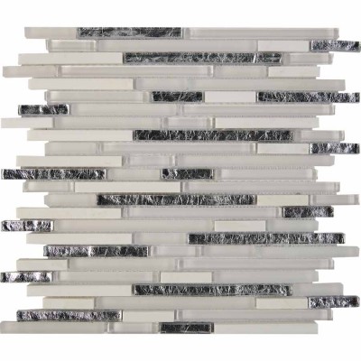 Мозаика PIX728 Мозаика из мрамора и стекла 10x48/98/148 286х300x8