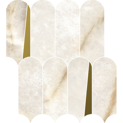 Мозаика 620110000232 Stellaris Crystal Pure Mosaico Elegant Lux 32.5x36.1