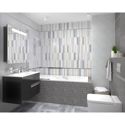 Плитка 34017 Depo узор голубой 25х50