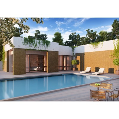 Клинкерная плитка Dakota USA elewacja rustykalna 245x65x6.5