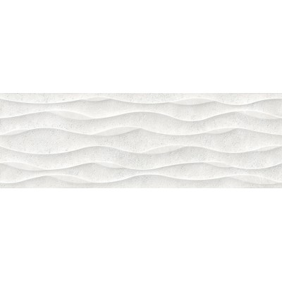 Плитка 40307 Ground White Decor/33,3X100X0,98/R 33,3x100
