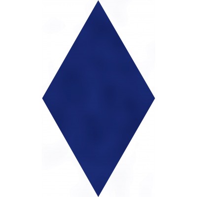 Плитка KMD2SRB009BN Декор Риад синий глянцевый 13,5x7,8x0,9